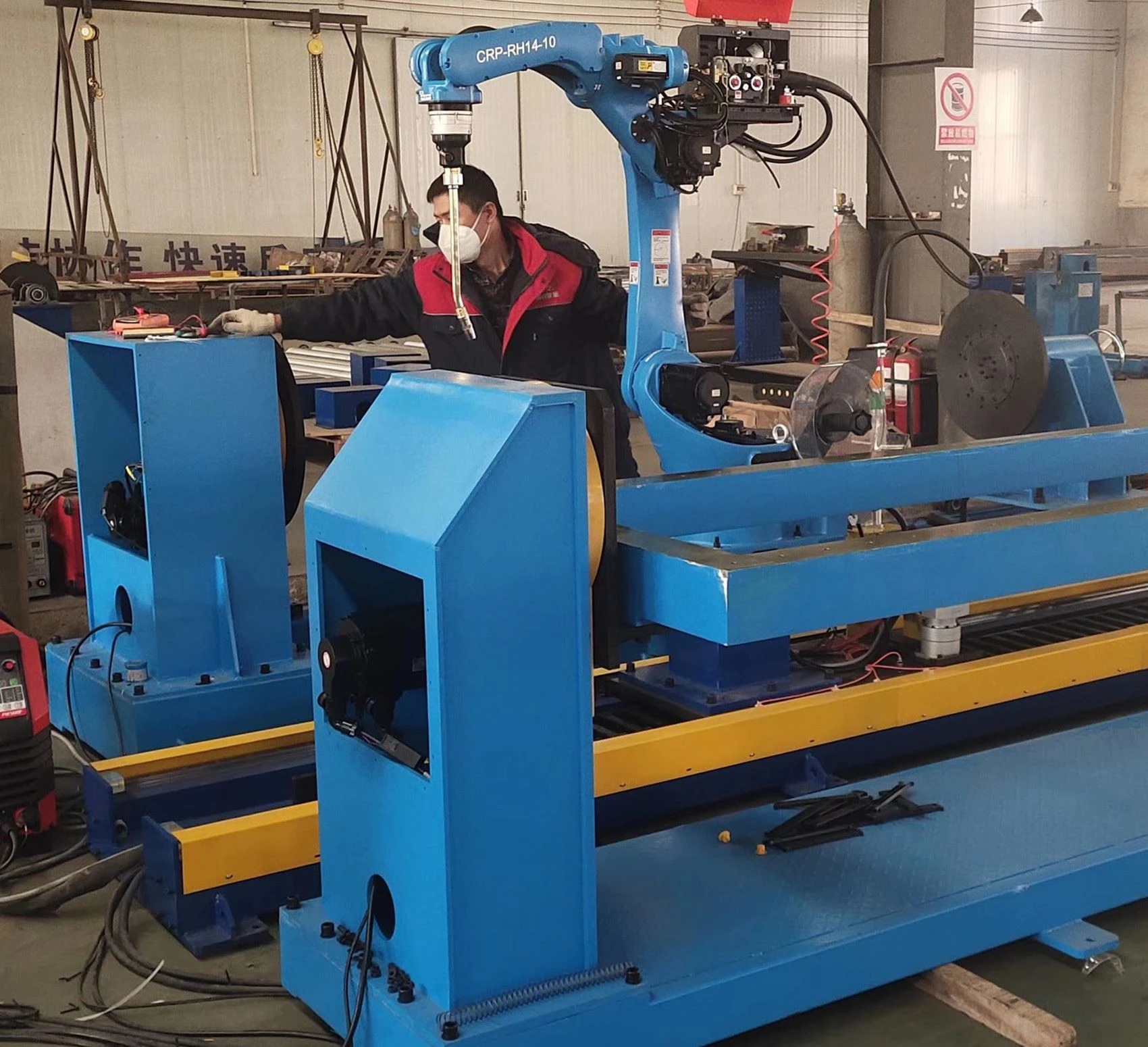 Táthú Robot le haghaidh suiteálaí Meaisín Ceangail +